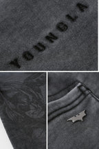 BATMAN LEGENDS JOGGERS-2158 (BATTLE BLACK)