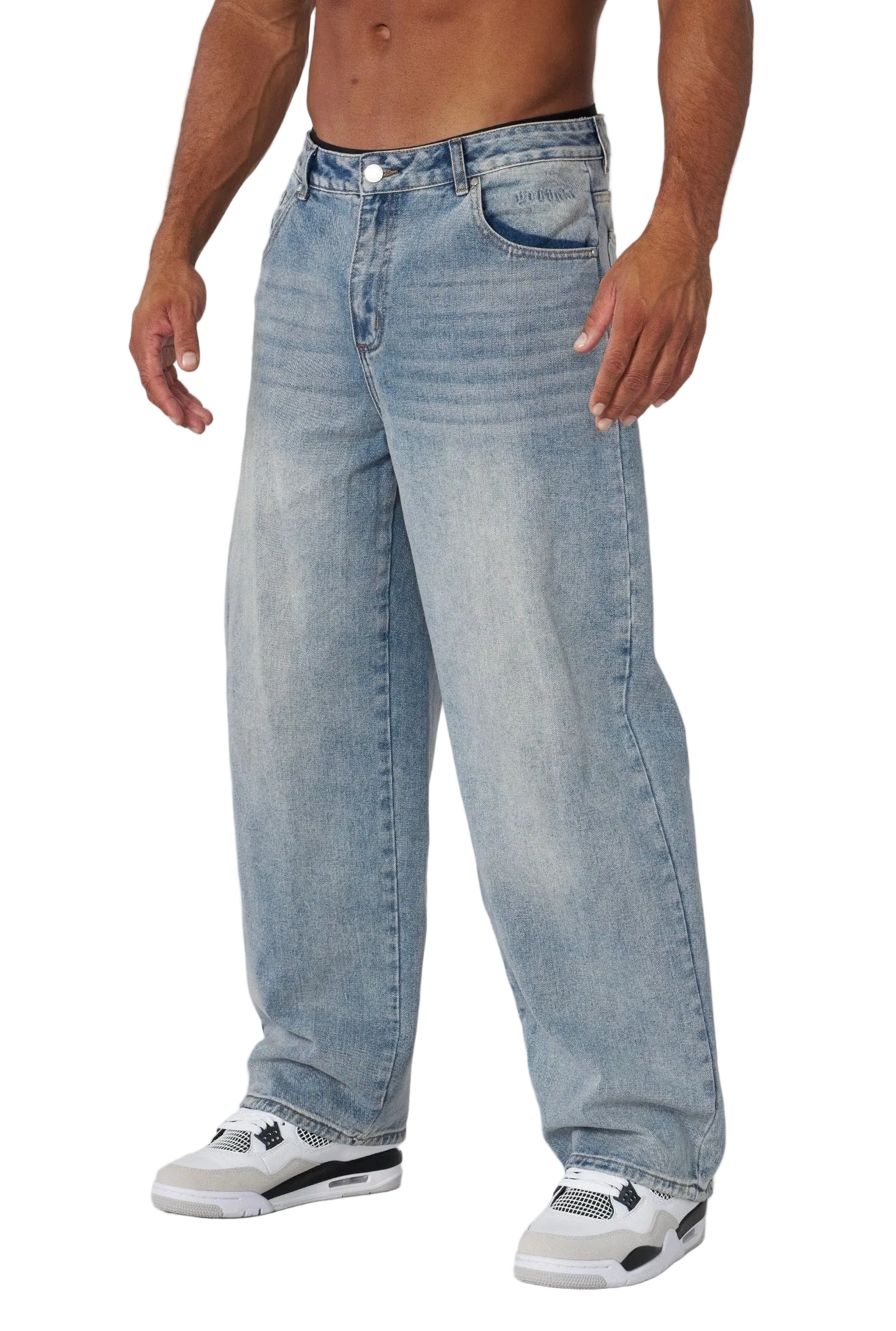 BAGGY ASS JEANS-6013 (LIGHT BLUE WASH)
