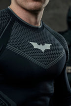 BATMAN COMPRESSION LONGSLEEVES-8004 (BLACK)
