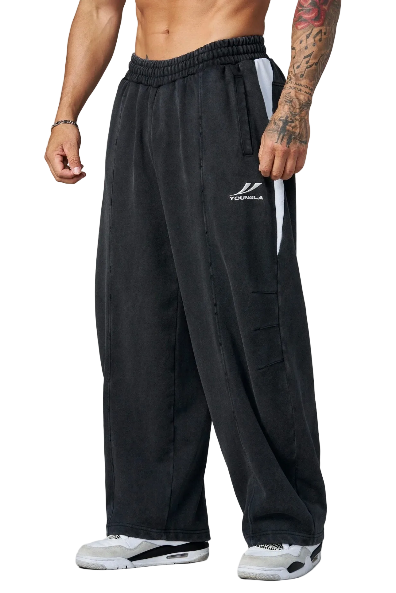 BAGGY ASS SWEATS-3071 (BLACK)