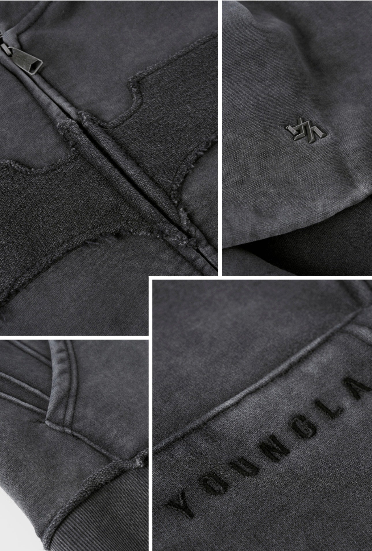 BATMAN ARMORED ZIP-UPS-5209 (GREY WASH)