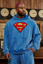 SUPERMAN LEGACY HOODIES-5079 (BLUE)