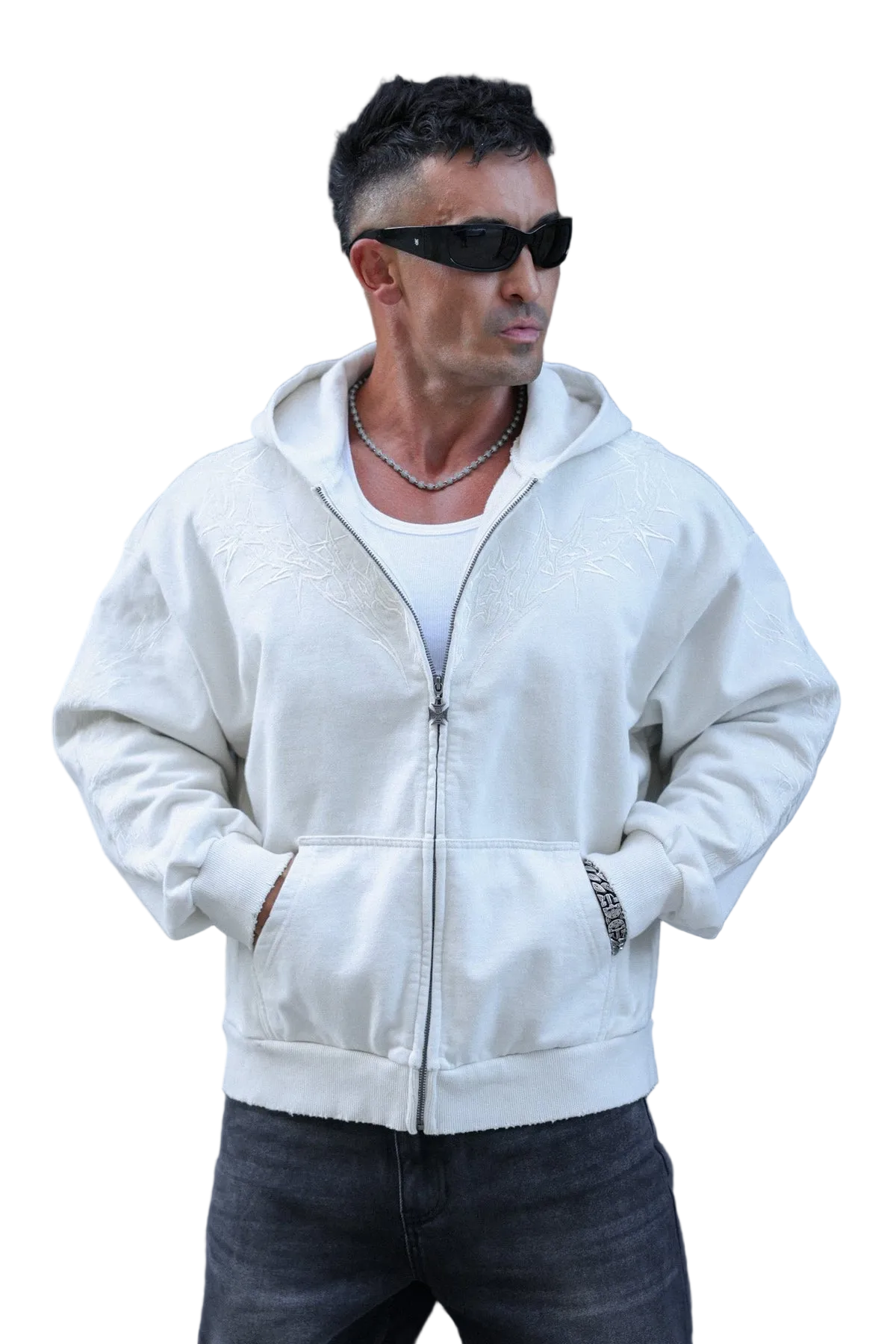 VENGANCE ZIP-UPS-5228 (OFF-WHITE)